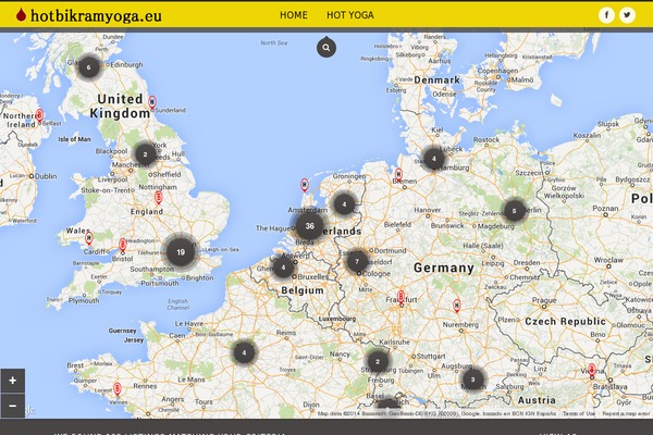 SpotFinder theme site design template sample