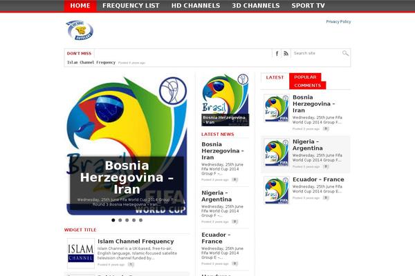 Max Mag theme site design template sample