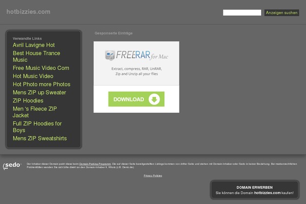 hotbizzies.com site used Rugged