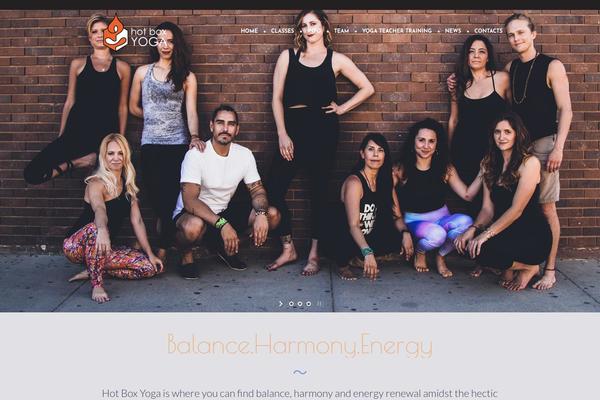 Yoga-fit theme site design template sample