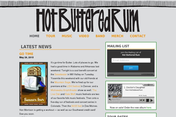 Music theme site design template sample