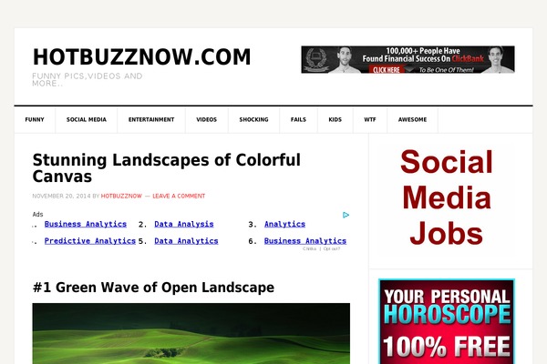 News Pro theme site design template sample