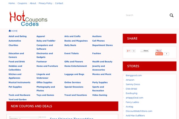 Cp theme site design template sample