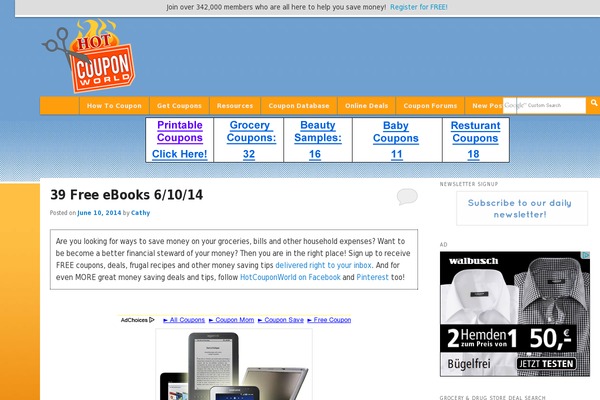 Generatepress_child theme site design template sample