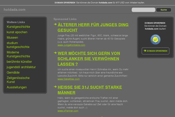 hotdada.com site used Dignity