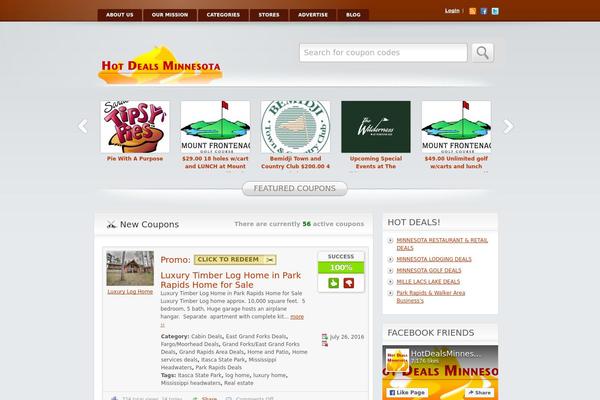Clipper theme site design template sample
