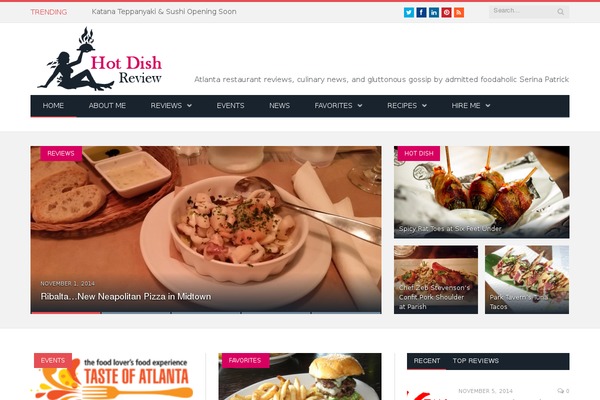 SmartMag theme site design template sample