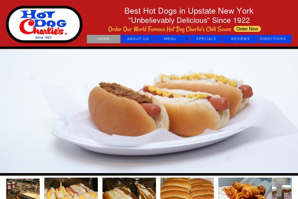 Dine & Drink theme site design template sample