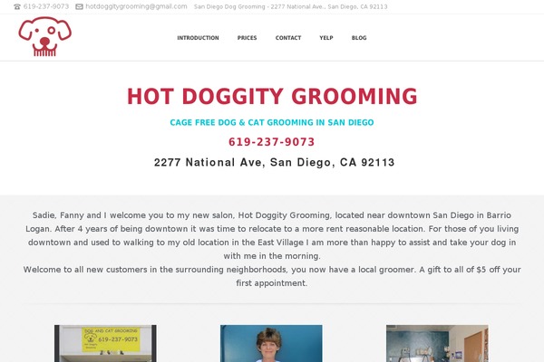 hotdoggitygrooming.com site used Jupiter