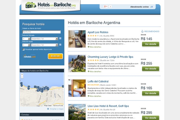 hoteisembariloche.org site used Mtg-blogs