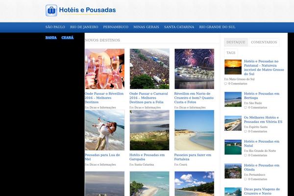Foodpress theme site design template sample