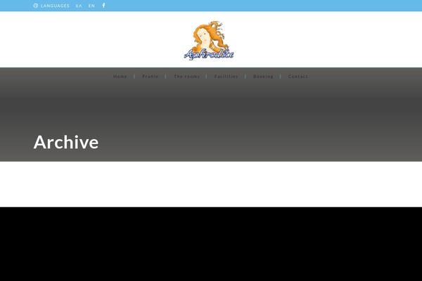 Marina theme site design template sample
