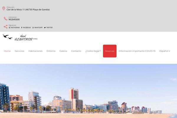Site using Awebooking plugin