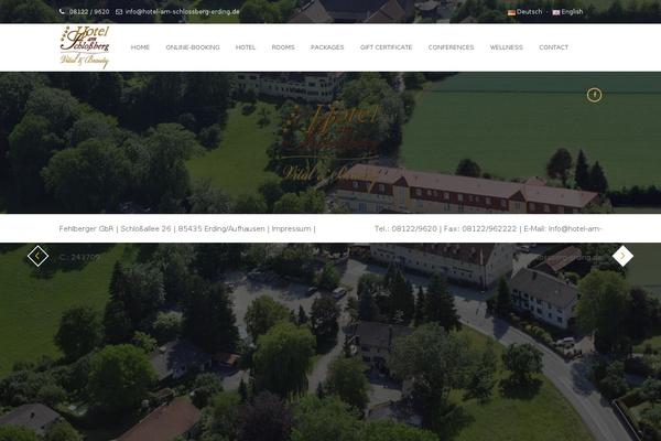 Impreza theme site design template sample