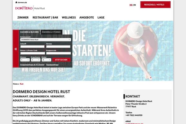 HotelBooking theme site design template sample