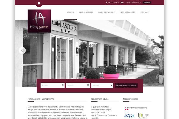 Soho Hotel theme site design template sample