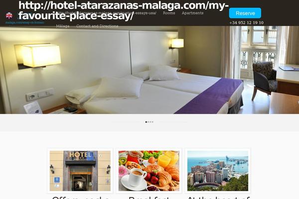 hotel-atarazanas-malaga.com site used Simplicity