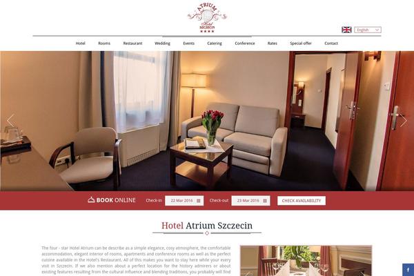 Atrium theme site design template sample