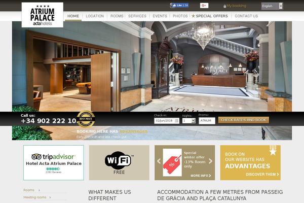 hotel-atriumpalacebarcelona.com site used Hotel_atrium_barcelona_2013