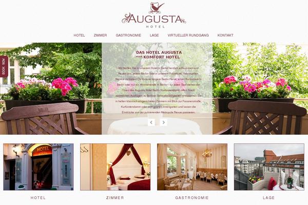 Site using Gdlr-hostel plugin