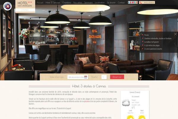 hotel-des-orangers-cannes.com site used Orangers