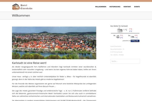hotel-eisenbahn.com site used A1