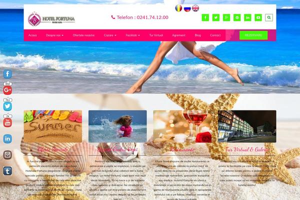 Foodeez Lite theme site design template sample