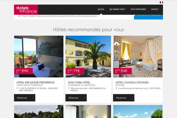Sweethome theme site design template sample