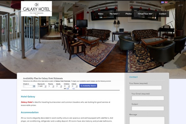 The Palace theme site design template sample