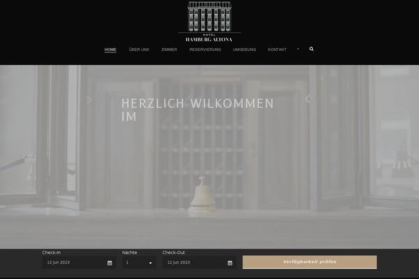 Hotelmaster theme site design template sample
