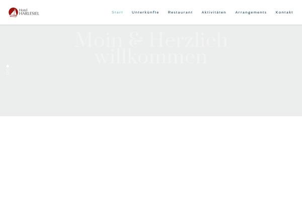 Haven theme site design template sample