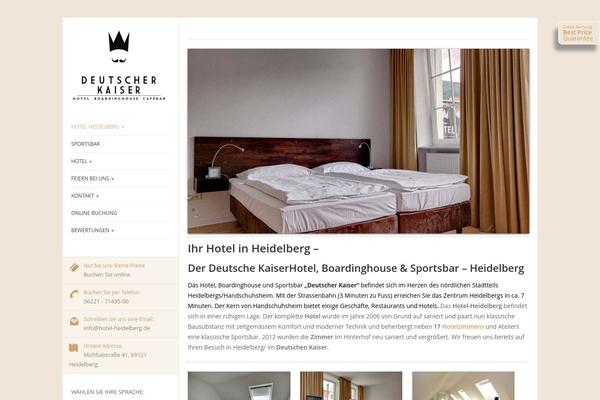 Metropolis theme site design template sample