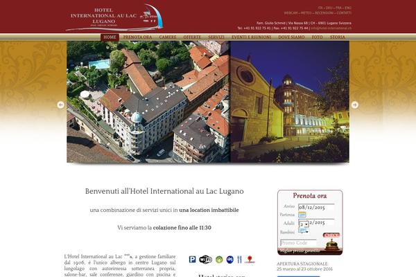 Promotion theme site design template sample