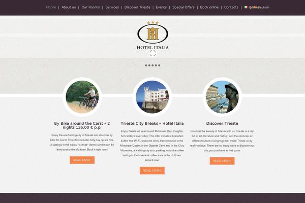 Site using Events Maker by dFactory plugin