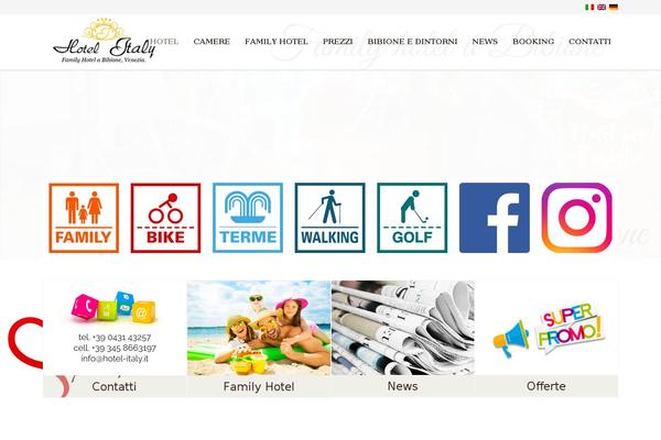 Enfold theme site design template sample