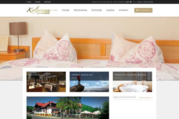Hotec theme site design template sample