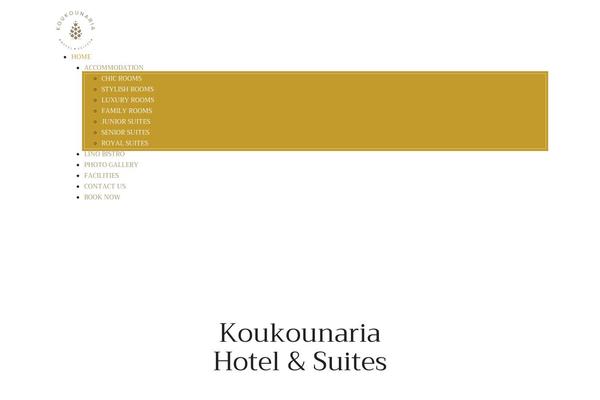 Kalium-child-hotel theme site design template sample