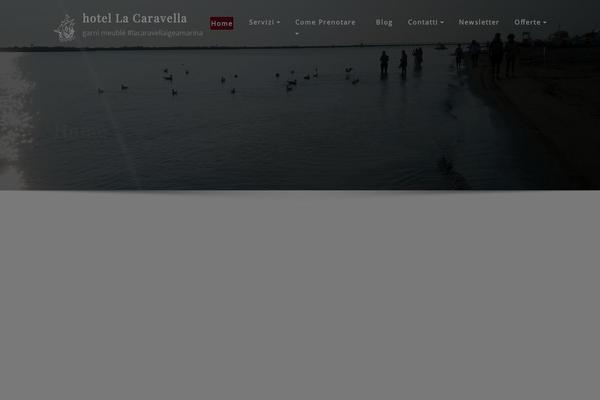 Site using Cool Timeline plugin