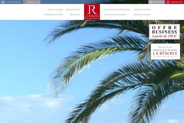 hotel-lareserve.com site used Reserve