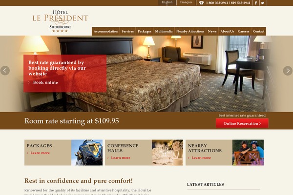 hotel-le-president.com site used Hlp