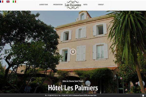 hotel-les-palmiers.com site used Jphotolio_v453