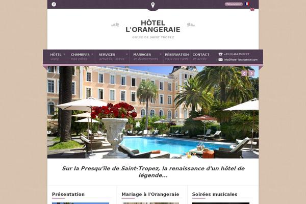 Nice Hotel theme site design template sample