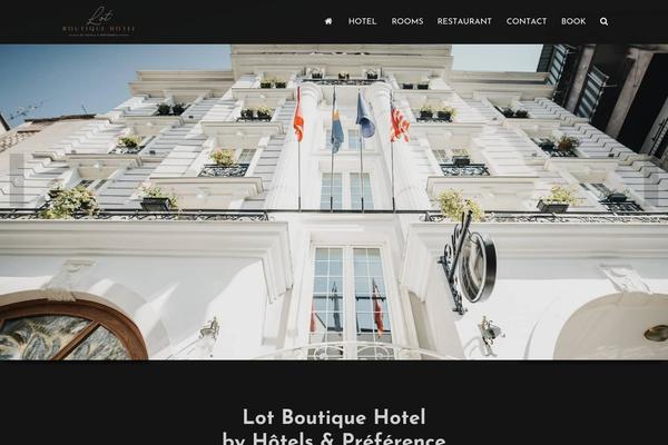 Leisure-child theme site design template sample