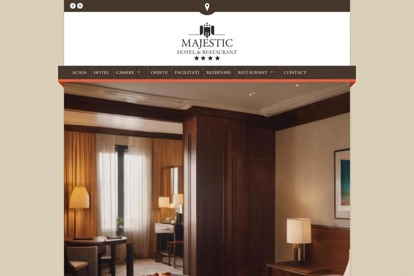 Nice Hotel theme site design template sample
