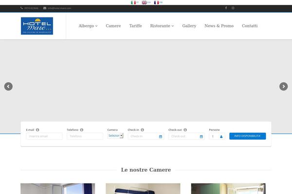 Starhotel theme site design template sample