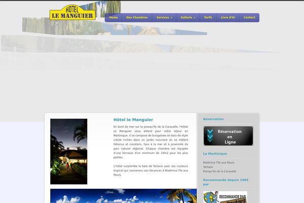 The Palace theme site design template sample