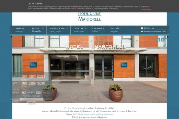 Nice Hotel theme site design template sample
