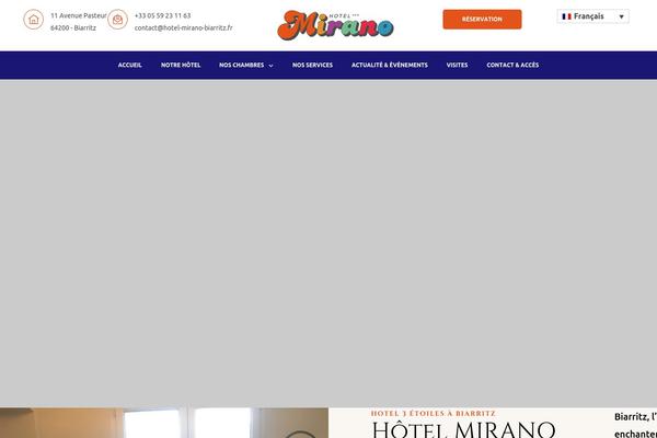 Site using Wp-hotel-booking plugin