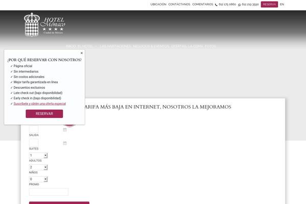 hotel-monaco.com.mx site used Internetpower