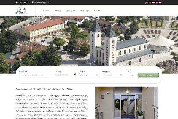 Starhotel theme site design template sample